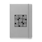 Geometrisches Hardcover Notizbuch – Zentangle-Muster mit elastischem Verschluss & Innentasche – Bild 12