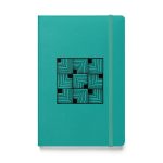 Geometrisches Hardcover Notizbuch – Zentangle-Muster mit elastischem Verschluss & Innentasche – Bild 10